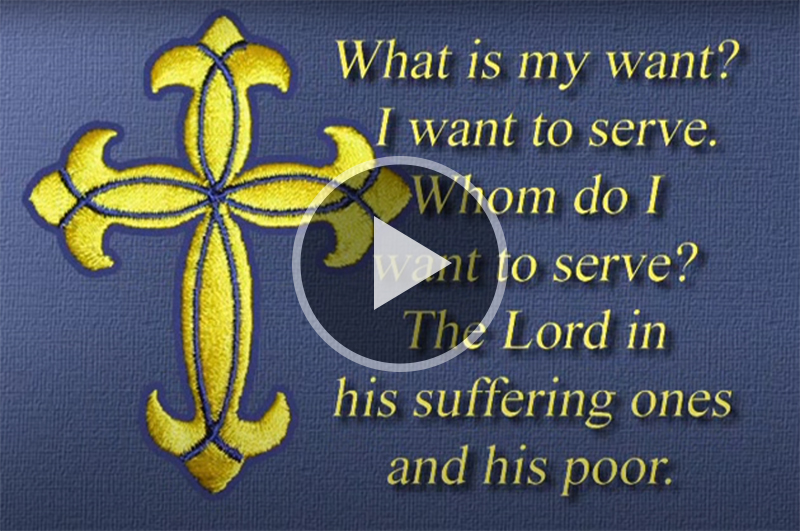 This video offers a glimpse of the vocation of service to which a Lutheran deaconess dedicates herself.